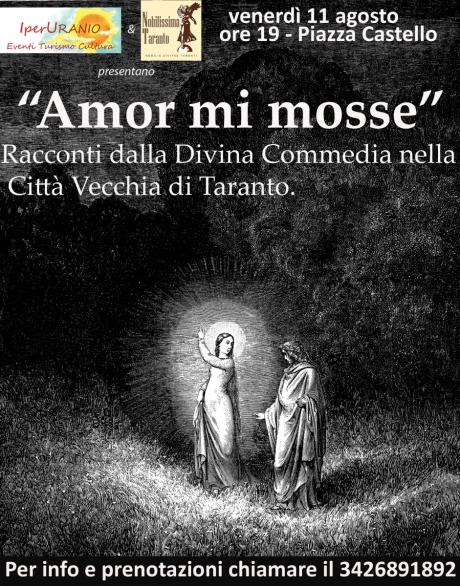 “Amor mi mosse”. Racconti tratti dalla Divina Commedia nella Città Vecchia di Taranto