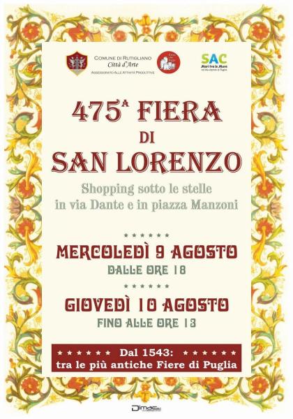 475^ Fiera di San Lorenzo