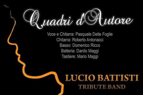 Quadri d'Autore in LucioLucissimo omaggio a Lucio Battisti live@Baia San Giovanni a Polignano a Mare