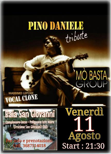 MO' BASTA GROUP tributo a Pino Daniele live