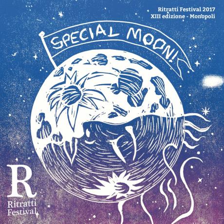 Special MOON! Cristina Zavalloni Special Dish Ritratti 2017 opening night