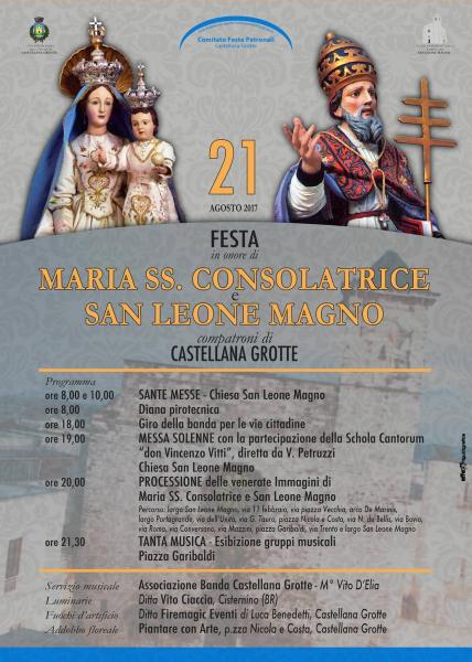 Festeggiamenti in onore di Maria Santissima Consolatrice e San Leone Magno