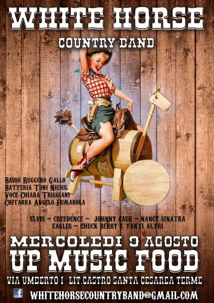 White Horse Country Band live all'UP a porto miggiano