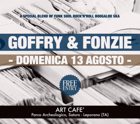 Goffredo Santovito & Fonzie Dj Set all' Art Cafè Saturo