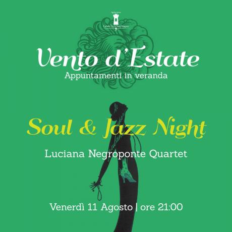 Soul & Jazz Night - Luciana Negroponte Quartet