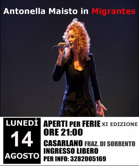 Antonella Maisto ensemble  "Migrantes"