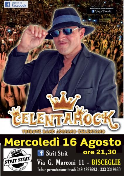 CelentaRock tribute band Adriano Celentano a Bisceglie!