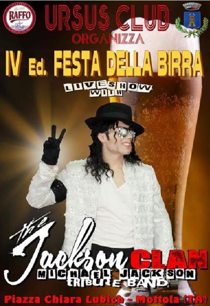 The JACKSON CLAN live alla IV EDIZIONE FESTA DELLA BIRRA MOTTOLA (TA)