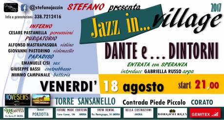 Jazz In... Village presenta "Dante... e Dintorni"