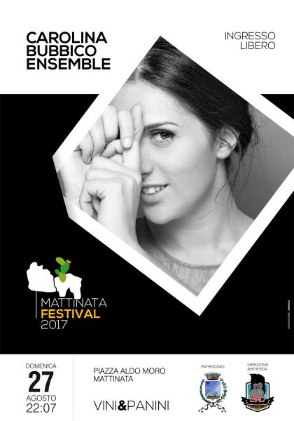 Gran finale al Mattinata Festival 2017 con Carolina Bubbico