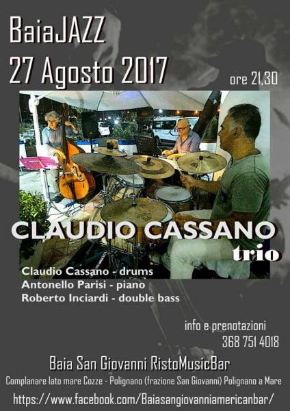 BaiaJazz con Claudio Cassano trio live
