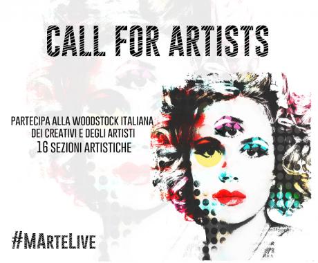 Call for Artists MArteLive 2017