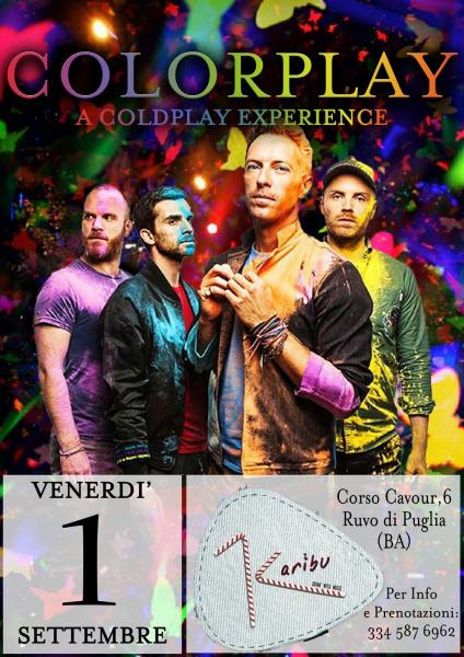 Colorplay a Coldplay experience live Karibù Bar