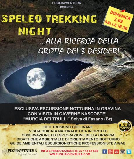 Speleo-Trekking NIGHT - Escursione Avventura