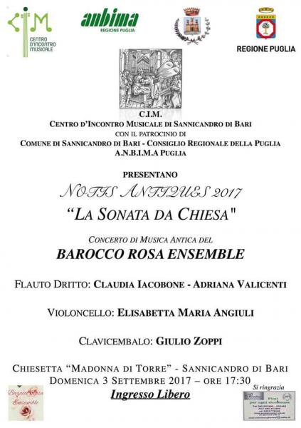 Concerto di Musica Antica "La Sonata da Chiesa"