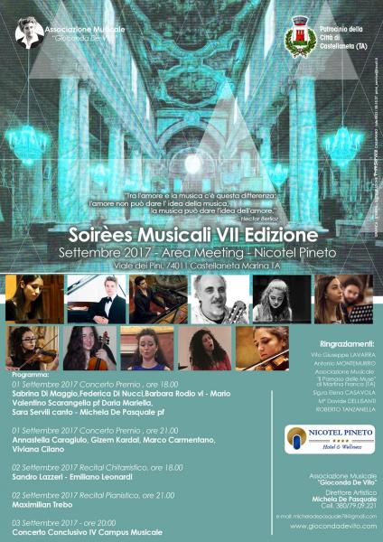 Concerto Premio - Soirèes Musicali 2017