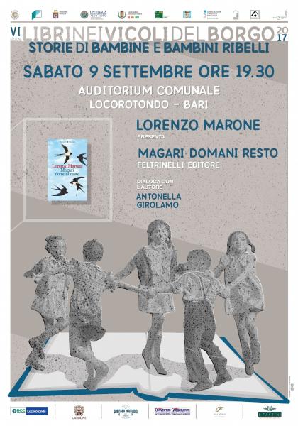Lorenzo Marone presenta Magari domani resto