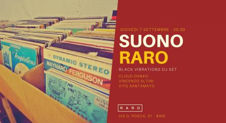 Suono RARO - Black Vibrations vinyl set