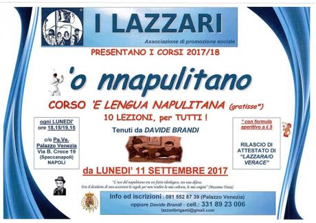 Corsi gratuiti di "napoletanità" : 'a lengua ! - Palazzo Venezia