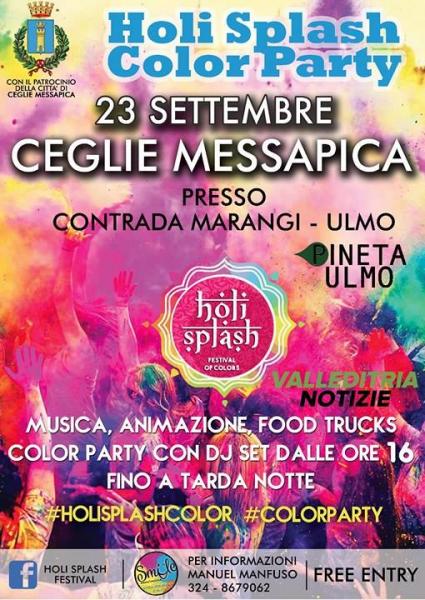 Holi Splash Festival - Festival Dei Colori