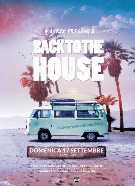 17/09 la Domenica / Matrix presents "back to the House