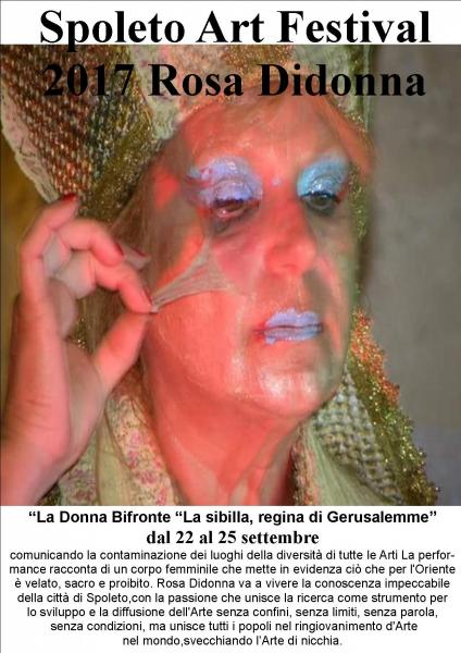Spoleto Art Festival 2017La Donna Bifronte “La sibilla, regina di Gerusalemme