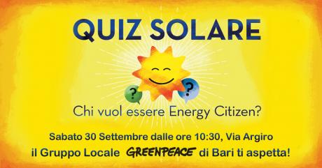 Quiz Solare di Greenpeace