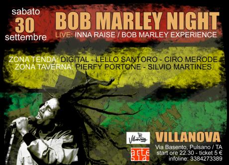 Bob Marley Night / Live: Inna Raise, Bob Marley Experience / Double Zone Dj Set