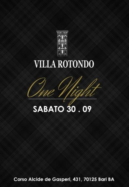 One Night Party a Villa Rotondo (Bari)