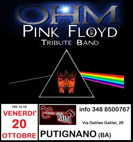Ohm Pink Floyd - Parada Club - Putignano