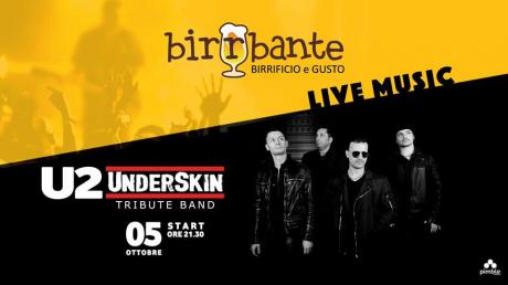 Underskin u2 Tribute Band Riaprono i live al Birrbante! Nuova Stagione! Nuova Gestione!
