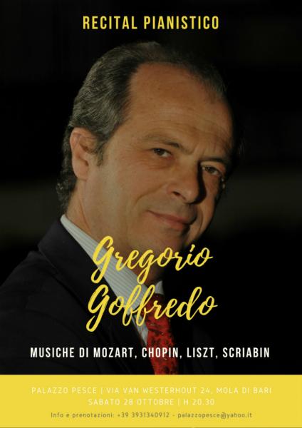 Recital pianistico - GREGORIO GOFFREDO