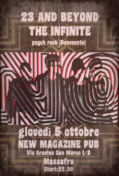 23 and Beyond the infinite live al New Magazine Pub