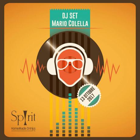 Evento Musicale del 13 Ottobre  "dj Set Mario Colella"