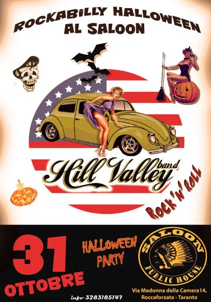 Rockabilly Halloween al Saloon con la Hill Valley Band