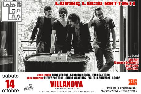 Lato B in concerto, il canzoniere di Lucio Battisti in tour + Double Zone Dj Set