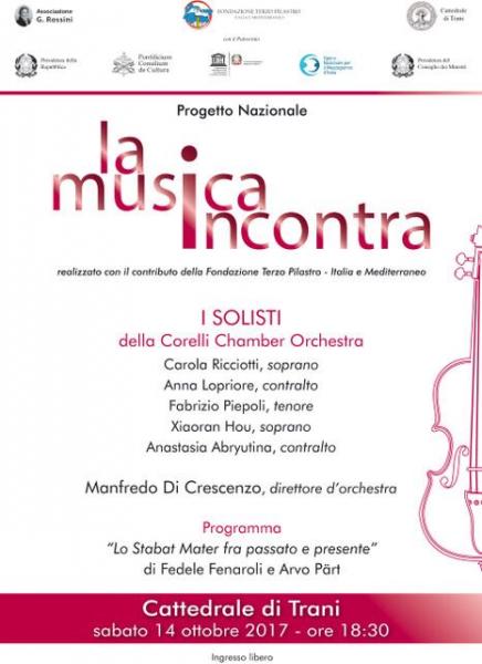 "Stabat Mater fra Passato e Presente" - Progetto Nazionale "La Musica Incontra"