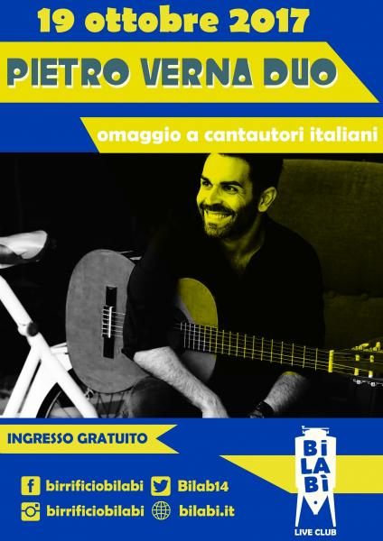 Bilabì Live Club - Pietro Verna Duo
