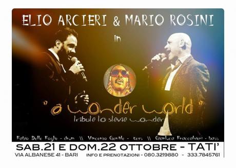 Elio Arcieri e Mario Rosini interpretano Stevie Wonder