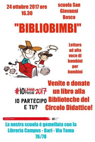 BiblioBimbi #IOLEGGOPERCHE'