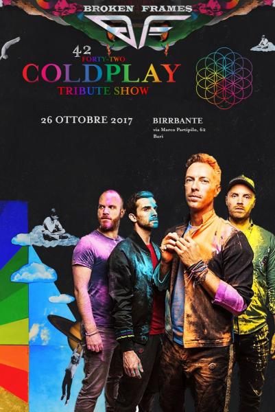 42 COLDPLAY Tribute Show by Broken Frames - BARI