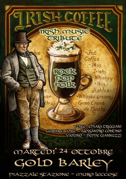 Irish Coffee live al Gold Barley
