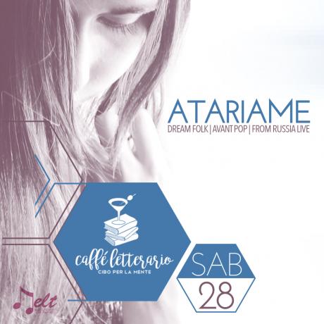 Atariame (Russia) avant folk / dream pop live @ Caffè Letterario Taranto