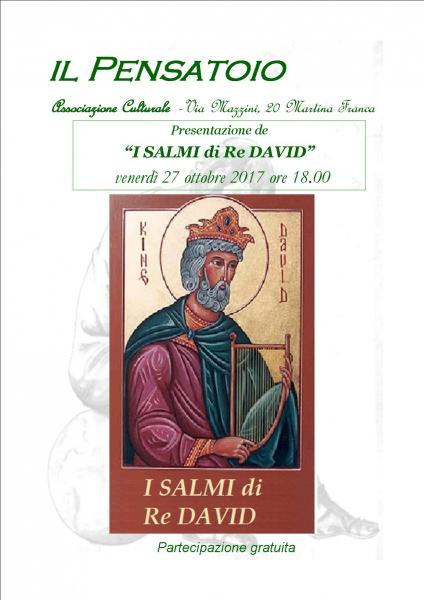Presentazione de  “I SALMI di RE DAVID”