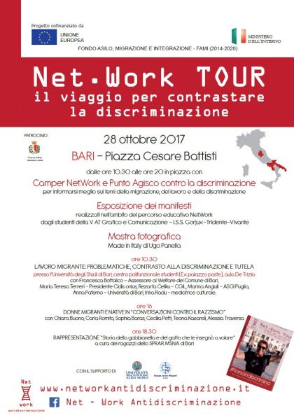 Net-Work Tour - Il viaggio per contrastare la discriminazione