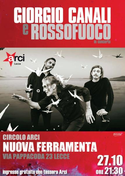 Giorgio Canali & Rossofuoco | in concerto