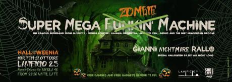 Nuovo disco per i Super Mega Funkin' Machine per un Halloween da urlo al Lanificio 25