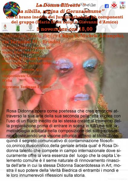 “La Donna Bifronte “La sibilla, regina di Gerusalemme”