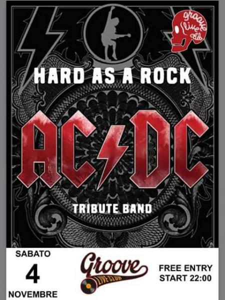 Hard as a Rock (AC/DC TRIBUTE BAND) live at Groove Live Club