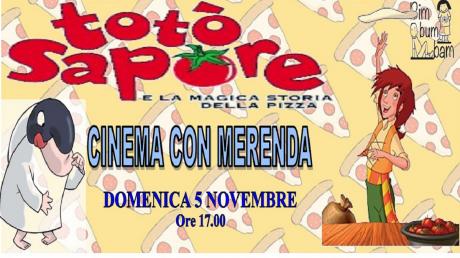 TOTO SAPORE E LA MAGICA STORIA DELLA PIZZA - Cinema Con Merenda -
